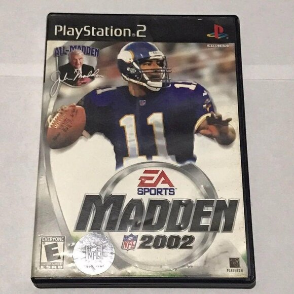 PS2: Madden NFL 2002 (PlayStation 2) - Picture 1 of 3